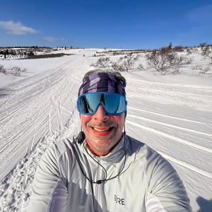 Spring Skiing in Homer (with lots of zinc cream on)